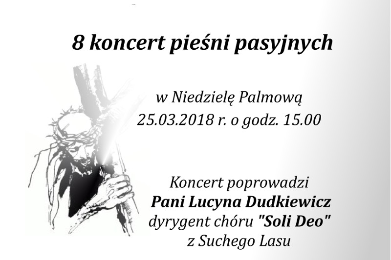 8 koncert pieśni pasyjnych
