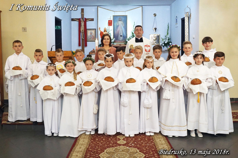 I Komunia Święta 2018