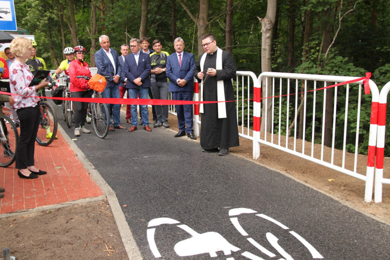Otwarcie ścieżki rowerowej Biedrusko – Radojewo