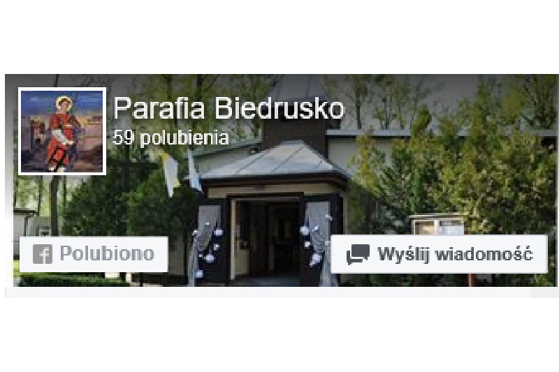 Parafia Biedrusko na Facebooku