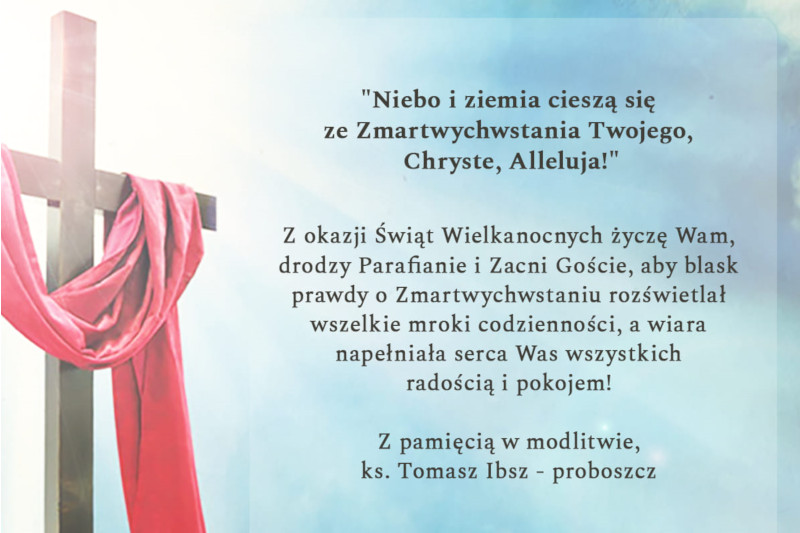 Życzenia Wielkanocne 2019