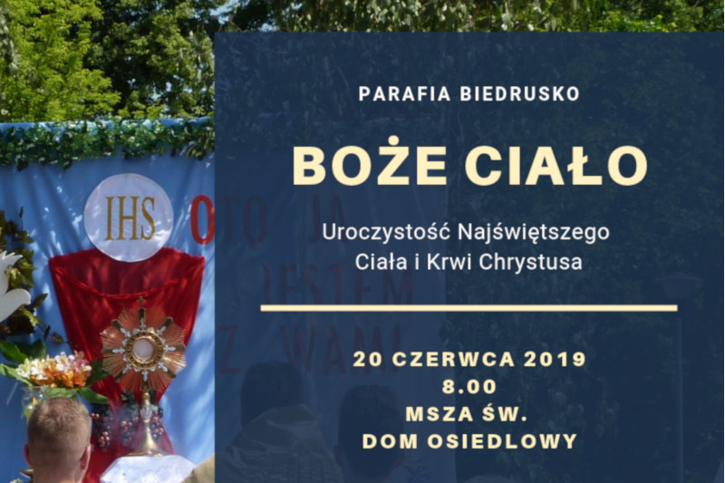 Boże Ciało 2019
