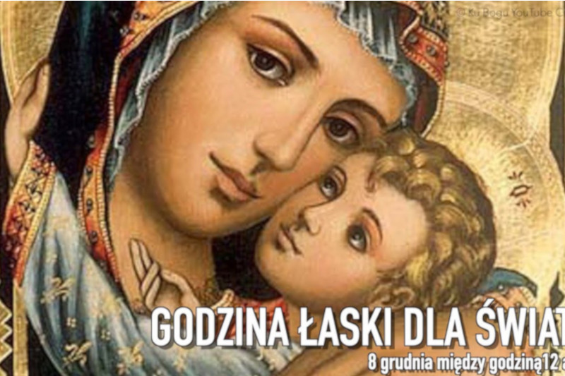 Godzina łaski 8.12.2019 g.12.00-13.00